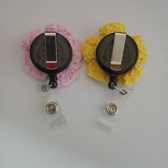 New Handmade Retractable ID Badge holder - Picture 2 of 2